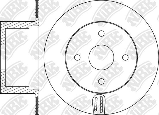 Dynamatrix DBD1369 - Спирачен диск vvparts.bg