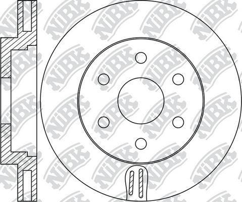 NiBK RN1894 - Спирачен диск vvparts.bg