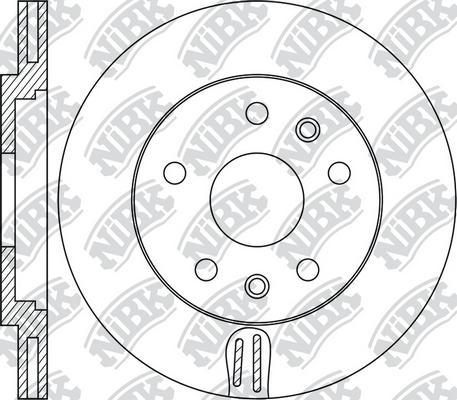 NiBK RN1897 - Спирачен диск vvparts.bg
