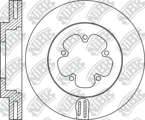 VAICO V25-80030 - Спирачен диск vvparts.bg