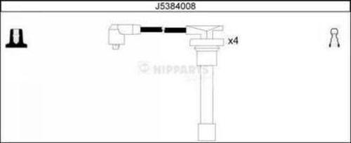 Nipparts J5384008 - Комплект запалителеи кабели vvparts.bg