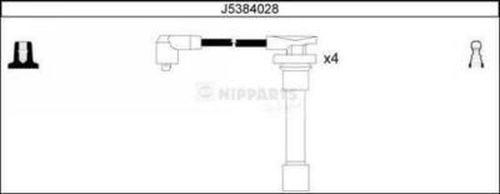 Nipparts J5384028 - Комплект запалителеи кабели vvparts.bg