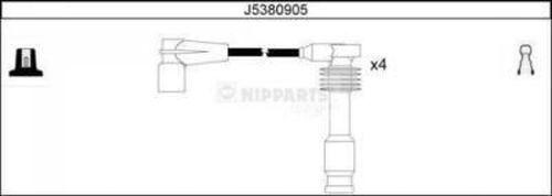 Nipparts J5380905 - Комплект запалителеи кабели vvparts.bg