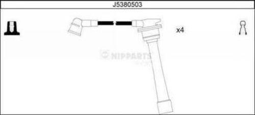 Nipparts J5380503 - Комплект запалителеи кабели vvparts.bg