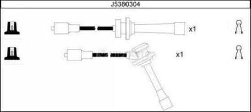 Nipparts J5380304 - Комплект запалителеи кабели vvparts.bg