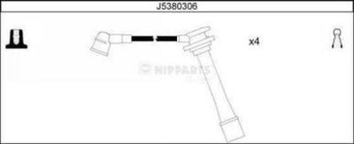 Nipparts J5380306 - Комплект запалителеи кабели vvparts.bg