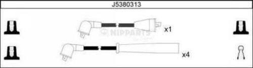 Nipparts J5380313 - Комплект запалителеи кабели vvparts.bg