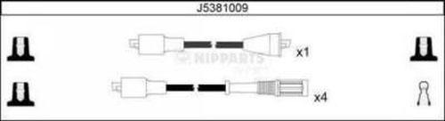 Nipparts J5381009 - Комплект запалителеи кабели vvparts.bg