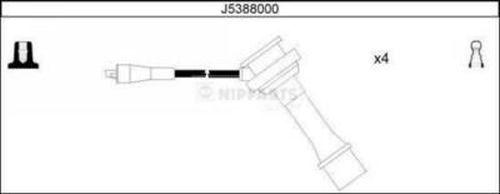 Nipparts J5388000 - Комплект запалителеи кабели vvparts.bg