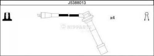 Nipparts J5388013 - Комплект запалителеи кабели vvparts.bg