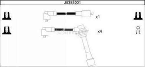 Nipparts J5383001 - Комплект запалителеи кабели vvparts.bg