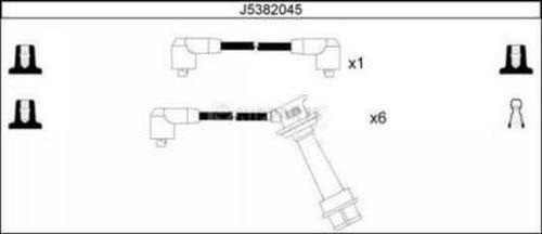 Nipparts J5382045 - Комплект запалителеи кабели vvparts.bg