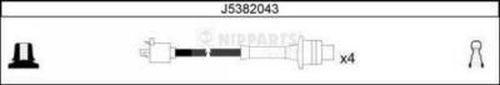 Nipparts J5382043 - Комплект запалителеи кабели vvparts.bg
