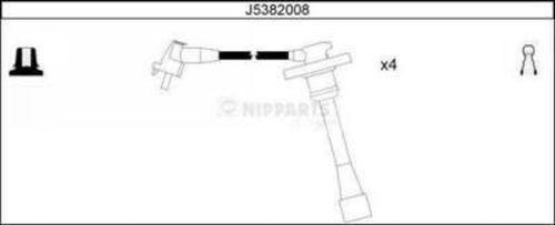 Nipparts J5382008 - Комплект запалителеи кабели vvparts.bg