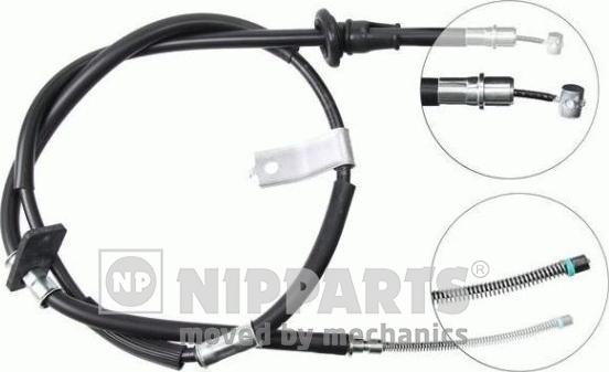 Nipparts J19087 - Жило, ръчна спирачка vvparts.bg