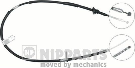 Nipparts J10897 - Жило, ръчна спирачка vvparts.bg