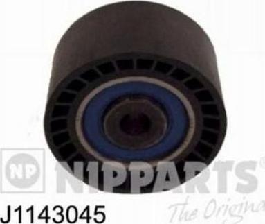 Nipparts J1143045 - Паразитна / водеща ролка, зъбен ремък vvparts.bg
