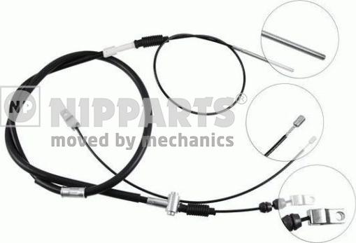 Nipparts J11735 - Жило, ръчна спирачка vvparts.bg