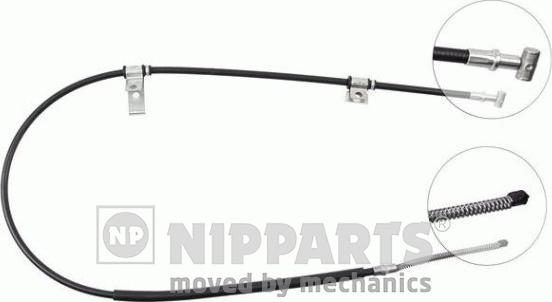 Nipparts J18898 - Жило, ръчна спирачка vvparts.bg