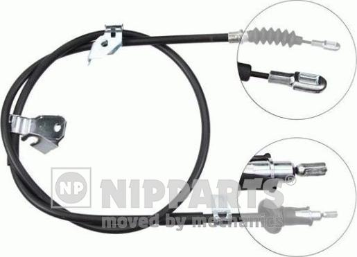 Nipparts J17268 - Жило, ръчна спирачка vvparts.bg