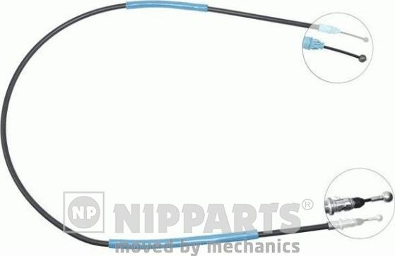 Nipparts J17278 - Жило, ръчна спирачка vvparts.bg