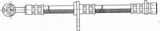 Nipparts J3704143 - Спирачен маркуч vvparts.bg