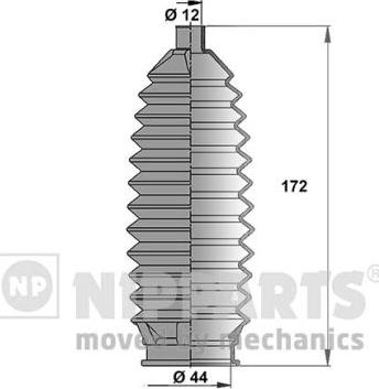 Nipparts J2844003 - Комплект маншон, кормилно управление vvparts.bg