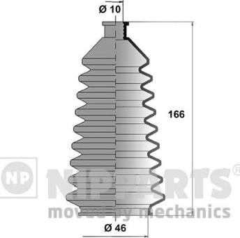 Nipparts J2848000 - Комплект маншон, кормилно управление vvparts.bg