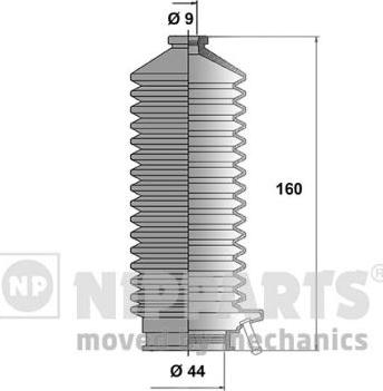 Nipparts J2842007 - Комплект маншон, кормилно управление vvparts.bg