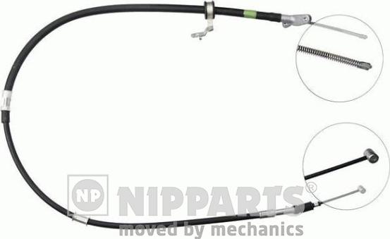 Nipparts N3922061 - Жило, ръчна спирачка vvparts.bg