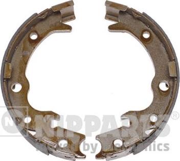 Nipparts N3504024 - Комплект спирачна челюст, ръчна спирачка vvparts.bg