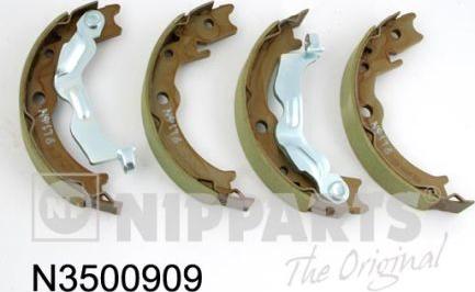 Nipparts N3500909 - Комплект спирачна челюст, ръчна спирачка vvparts.bg