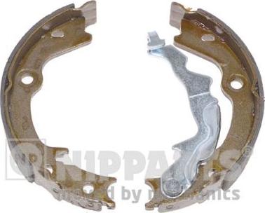 Nipparts N3500531 - Комплект спирачна челюст, ръчна спирачка vvparts.bg