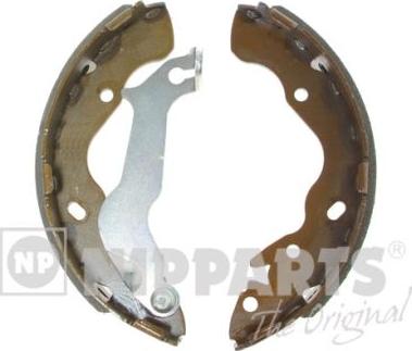 Nipparts N3500324 - Комплект спирачна челюст, ръчна спирачка vvparts.bg