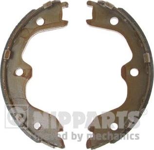 Nipparts N3501060 - Комплект спирачна челюст, ръчна спирачка vvparts.bg