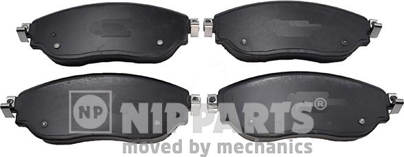 Nipparts N3601116 - Комплект спирачно феродо, дискови спирачки vvparts.bg