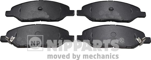 Nipparts N3601118 - Комплект спирачно феродо, дискови спирачки vvparts.bg