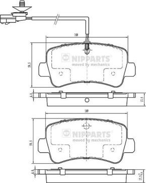 Valeo 302407 - Комплект спирачно феродо, дискови спирачки vvparts.bg