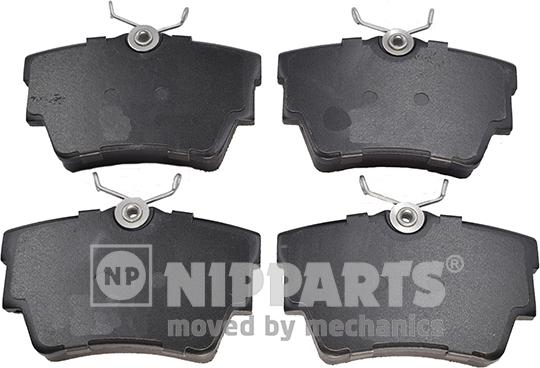 Nipparts N3611064 - Комплект спирачно феродо, дискови спирачки vvparts.bg