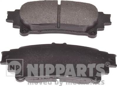 Nipparts N3612044 - Комплект спирачно феродо, дискови спирачки vvparts.bg