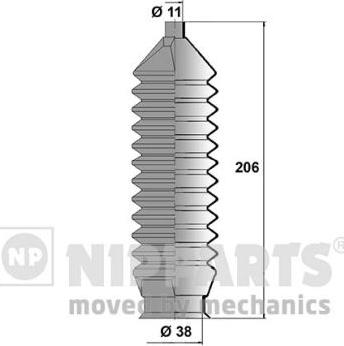 Nipparts N2843013 - Комплект маншон, кормилно управление vvparts.bg