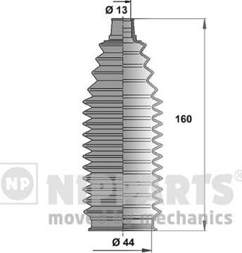 Nipparts N2842040 - Комплект маншон, кормилно управление vvparts.bg