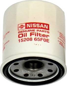 NISSAN 15208-65F0E - Маслен филтър vvparts.bg