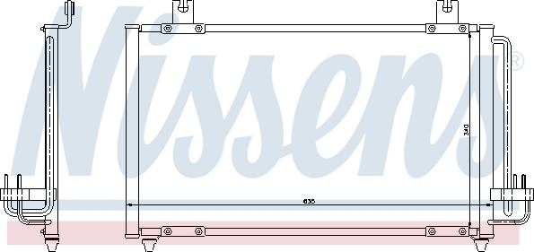 Nissens  94456 - Кондензатор, климатизация vvparts.bg