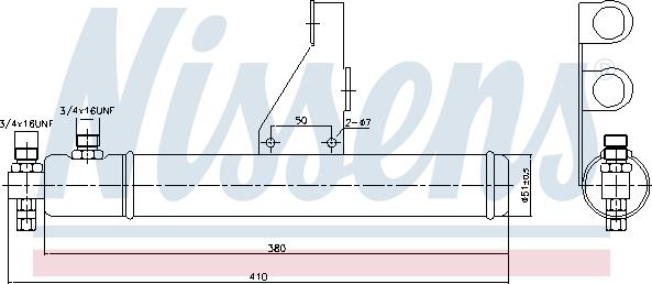 Nissens 95606 - Изсушител, климатизация vvparts.bg