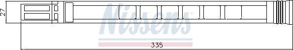 Nissens 95387 - Изсушител, климатизация vvparts.bg