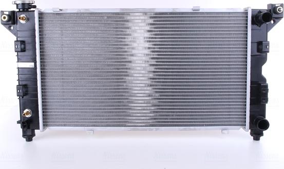 Nissens 60984 - Радиатор, охлаждане на двигателя vvparts.bg