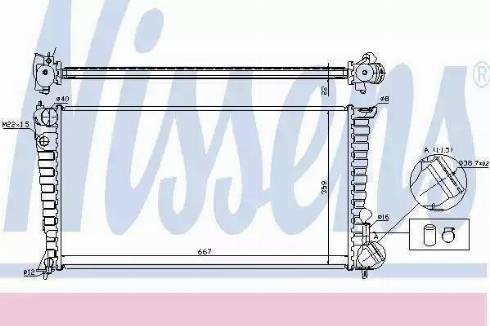 Ava Quality Cooling CN 2153 - Радиатор, охлаждане на двигателя vvparts.bg