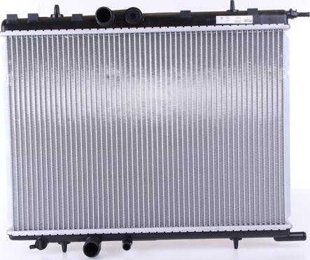 Nissens 63502A - Радиатор, охлаждане на двигателя vvparts.bg