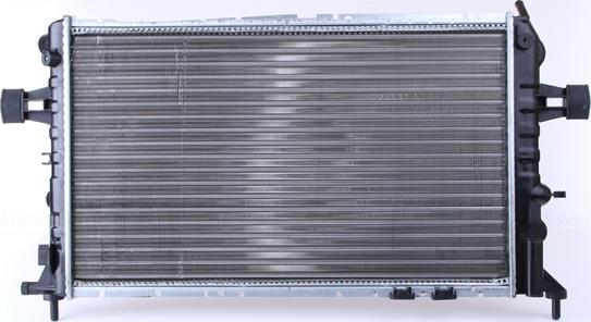 Nissens 63249A - Радиатор, охлаждане на двигателя vvparts.bg